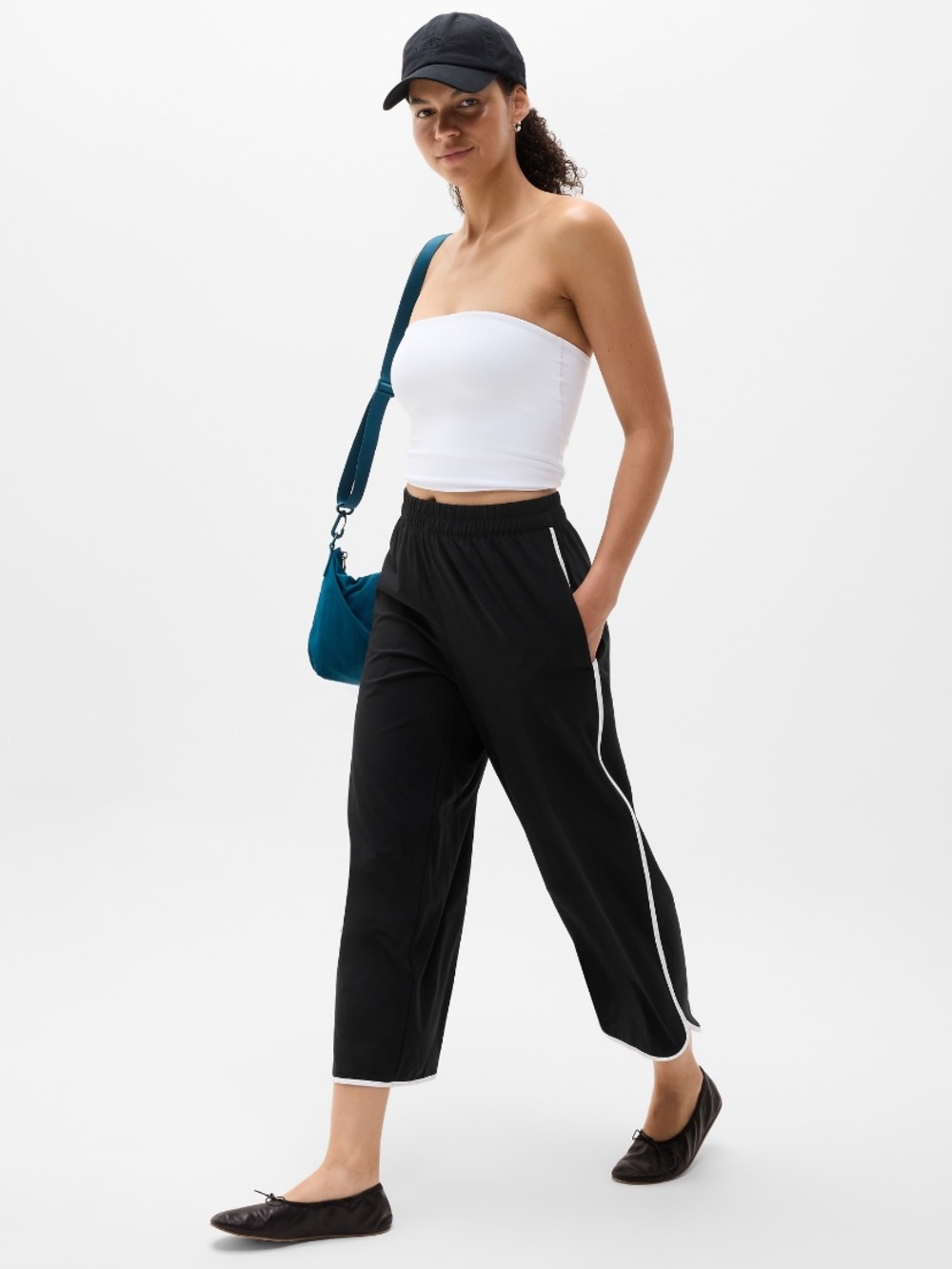Athleta journey crop pant new with tags